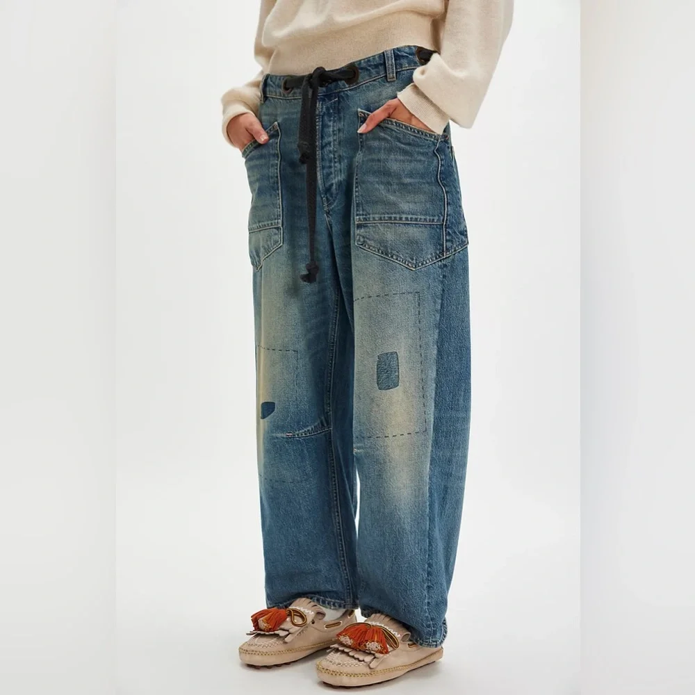 $248! FP Scandi Tassel Moccasins by Nan-Ku Couture EU SZ 40/ US SZ 9.5-10 NWOB - Picture 2 of 8